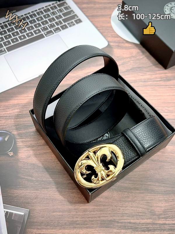 Chrome Hearts belt 38mmX100-125cm 8L76